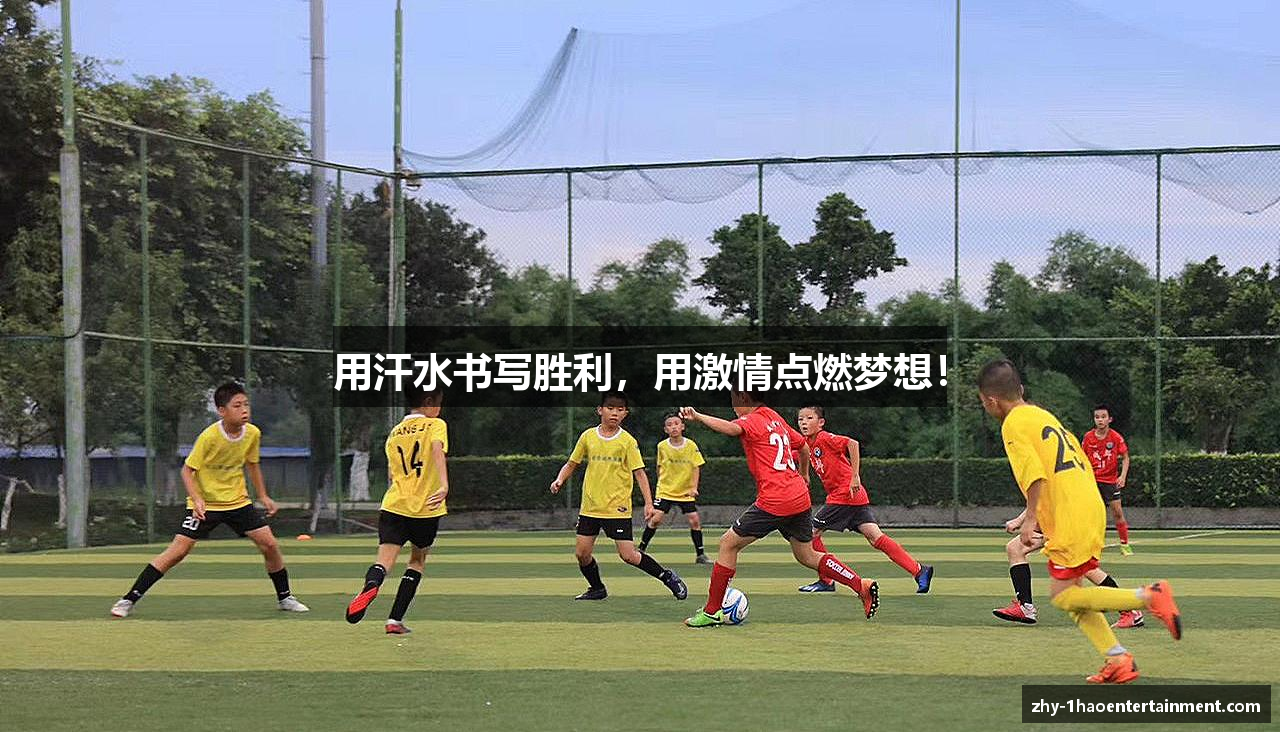 用汗水书写胜利，用激情点燃梦想！